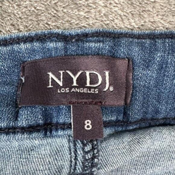 NYDJ Jeans Womens 8 LiftxTuck Technology Frayed Hem Ami Skinny Ankle Denim - Picture 7 of 10